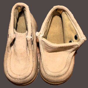 Boys Toddler Waffle Stomper Boots - Size 3 - Tan Suede Leather